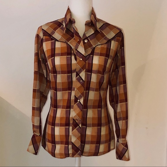 Vintage Cowboy / Cowgirl Miller Button Up - Picture 2 of 6